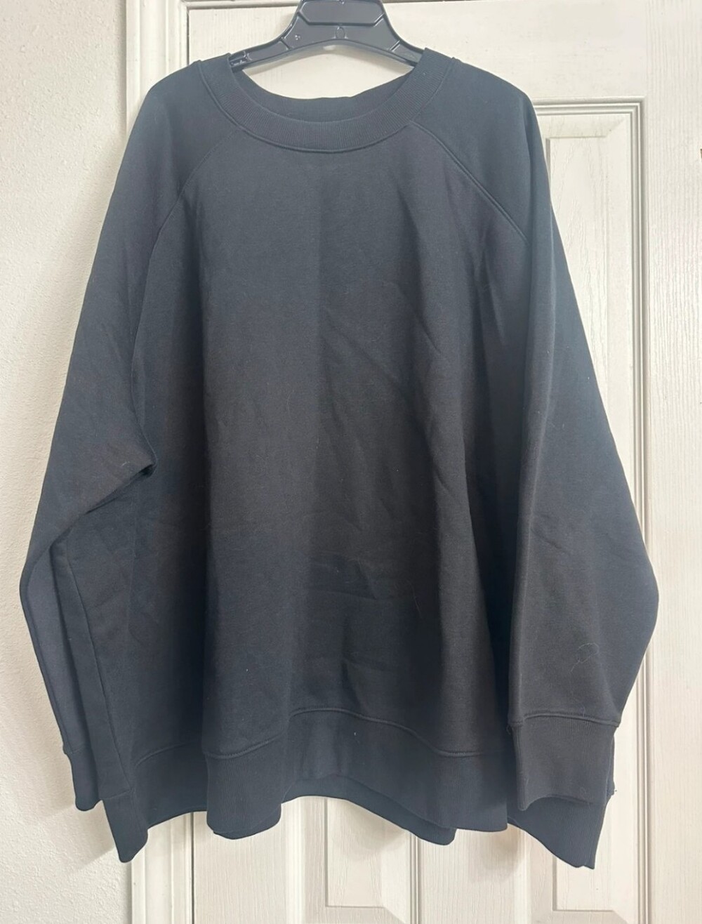 Amazon Essentials Black Crew neck Sweater Mens Plus Size Big & Tall Black